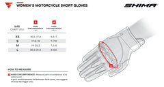 SHIMA RUSH LADY GUANTES BLACK