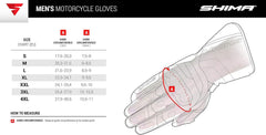 SHIMA D-TOUR GLOVE BLACK - GUANTES