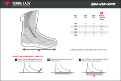 SHIMA TERRA LADY  BOOTS BLACK - SECURTEX MOTOR S.L (t/a MaximoMoto)