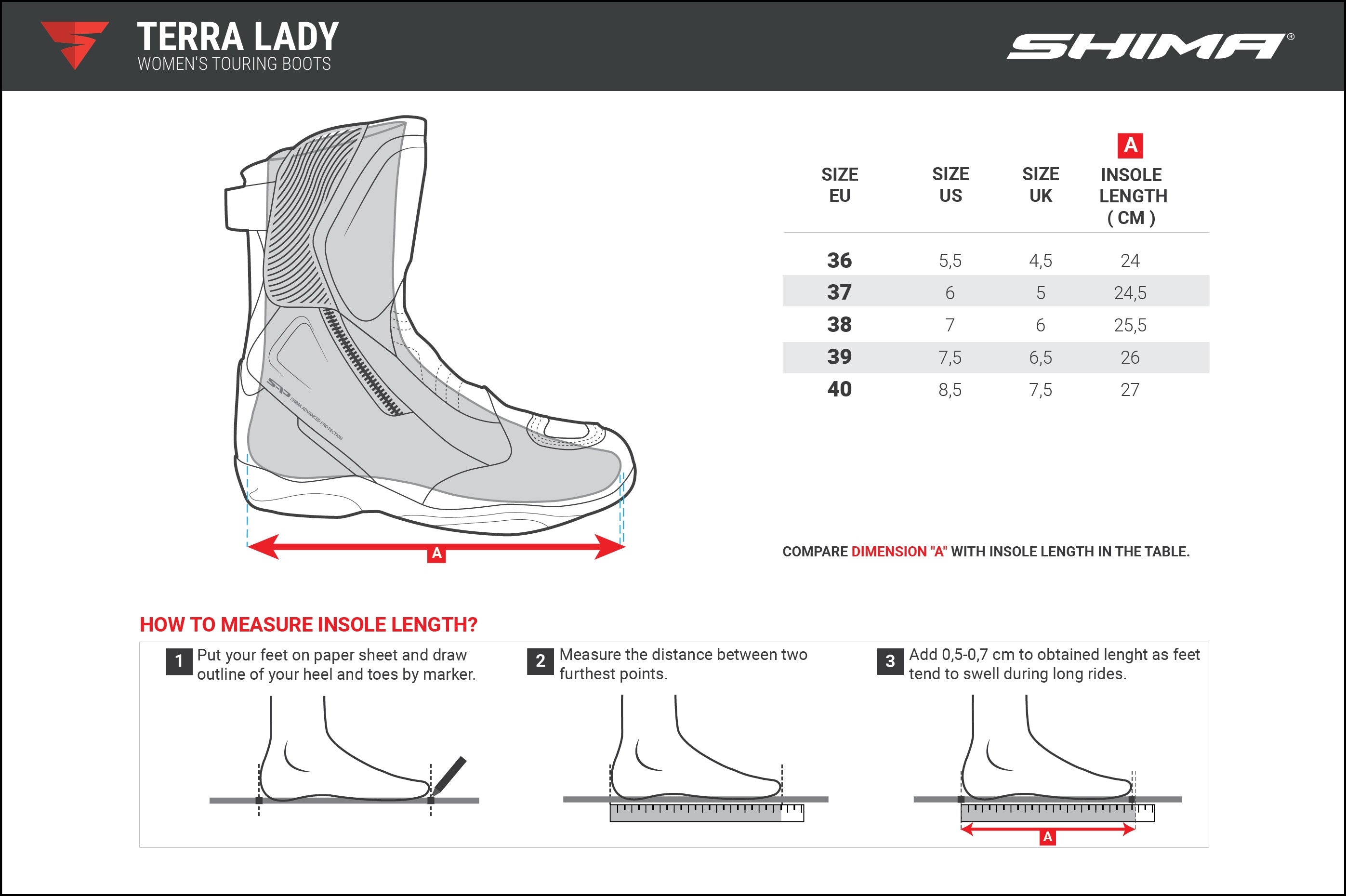 SHIMA SX-6  BOOTS BLACK - SECURTEX MOTOR S.L (t/a MaximoMoto)
