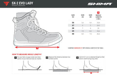 SHIMA SX-2 EVO LADY BOOTS GREY - SECURTEX MOTOR S.L (t/a MaximoMoto)