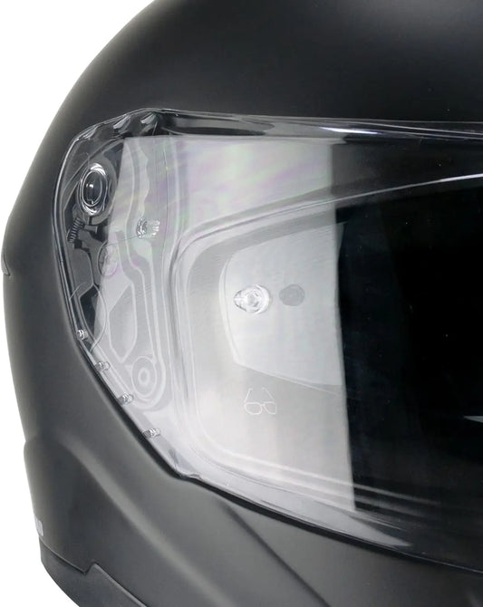 CGM 360A KAD MONO Moto Integrali Caschi Nero opaco