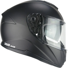 CGM 360A KAD MONO Moto Integrali Caschi Nero opaco 