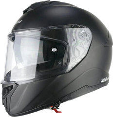 CGM 360A KAD MONO Moto Integrali Caschi Nero opaco 