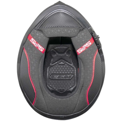CGM - 360G KAD RIDE Integrali Moto Caschi Nero Rosso opaco 