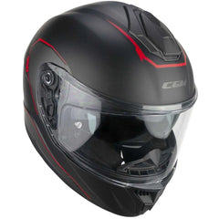 CGM - 360G KAD RIDE Integrali Moto Caschi Nero Rosso opaco 