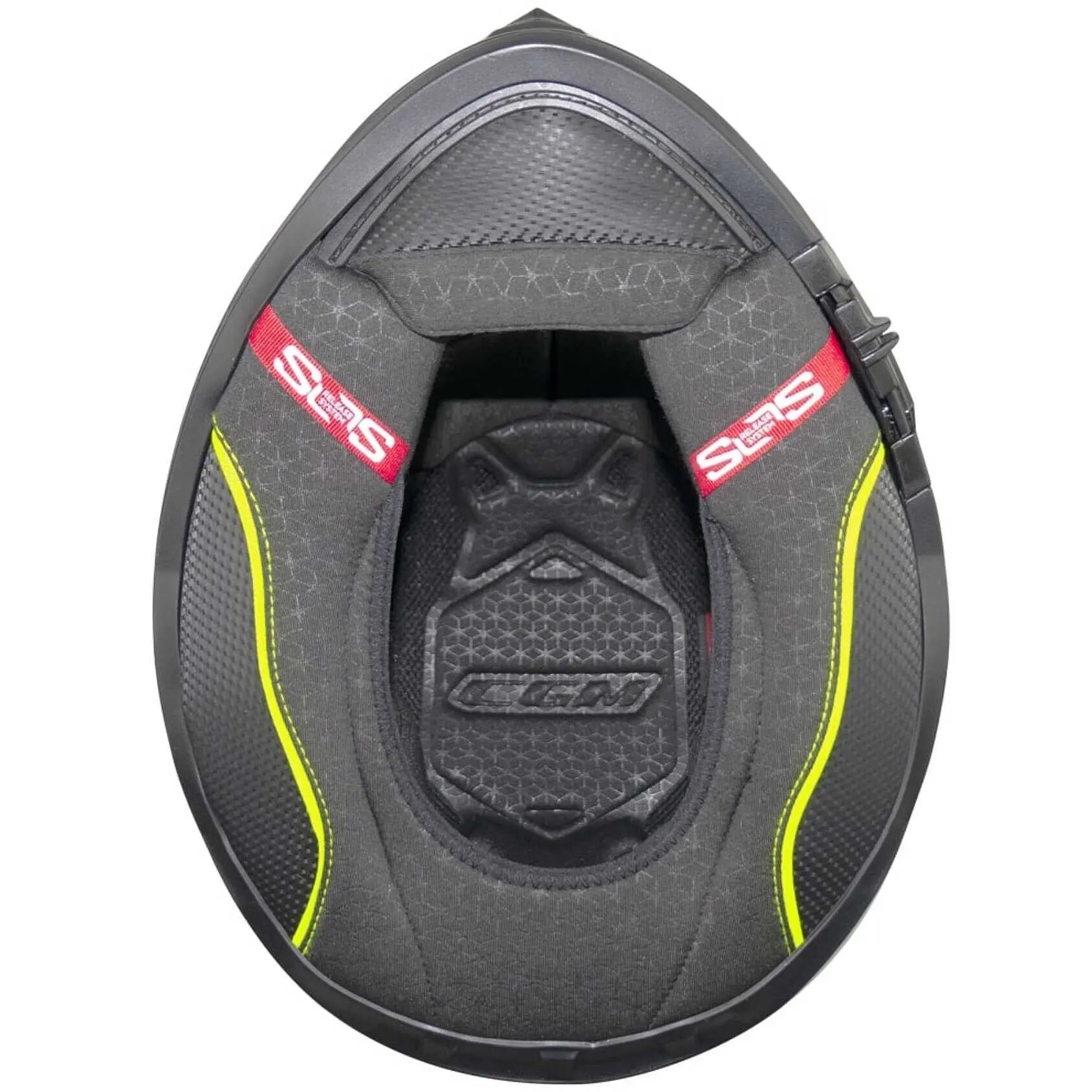 CGM - 360G KAD RIDE Moto Integrali Caschi Grafite Giallo fluo opaco