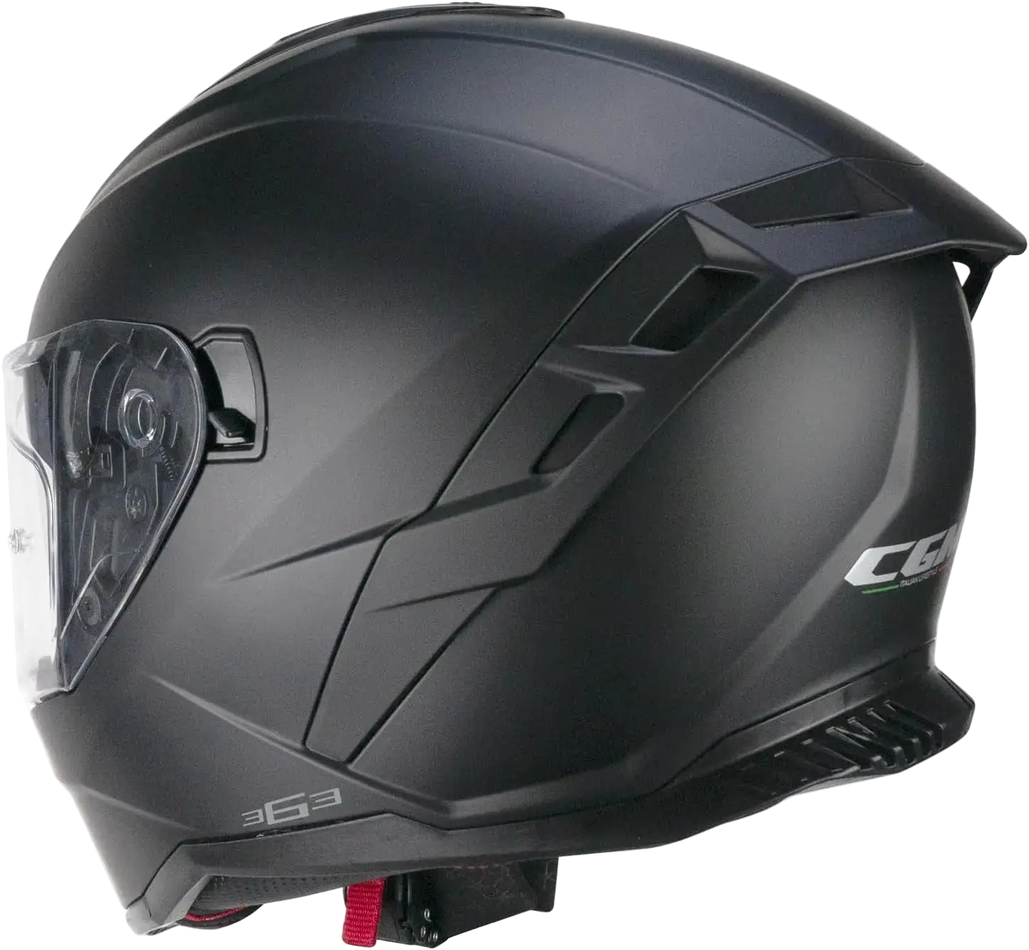 CGM 363A SHOT MONO Moto Caschi Integrali Nero Opaco 