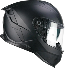 CGM 363A SHOT MONO Moto Caschi Integrali Nero Opaco 
