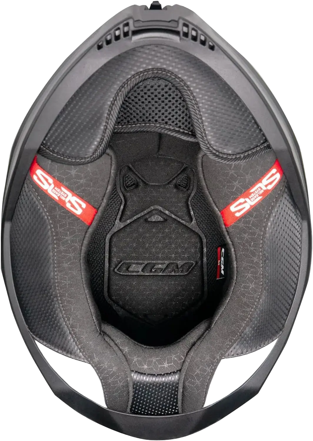 CGM 363S SHOT NIPPO Integrale Moto Caschi Nero Fluo Amarillo Mate 