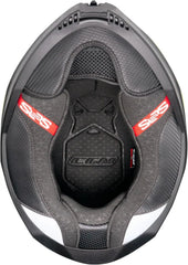 CGM 363 SHOT Integral Moto Casco Negro Amarillo Fluo Mate