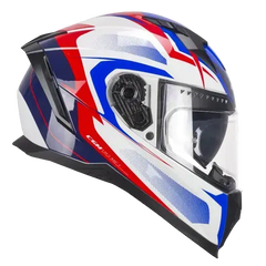 CGM 311G BLAST SPORT Moto Integrali Caschi Bianco Blu 