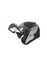 SHIRO EXPLORER MAVERICK Moto Modulare Caschi Opaco Titanium 