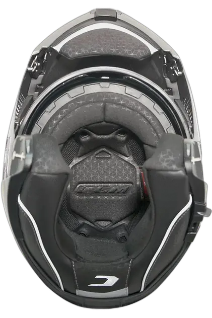 CGM - 560A MAD MONO Moto Modulare Caschi Nero opaco 