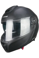 CGM - 560A MAD MONO Moto Modulare Caschi Nero opaco 