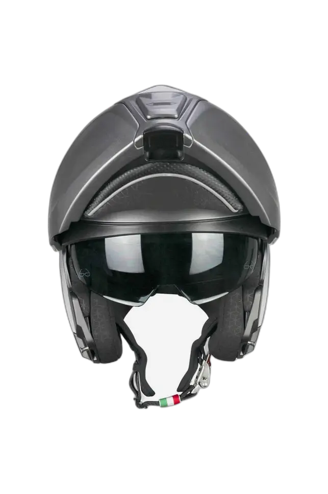 CGM - 560A MAD MONO Moto Modulare Caschi Antracite satinato 