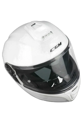 CGM - 560A MAD MONO Moto Modulare Caschi Bianco 