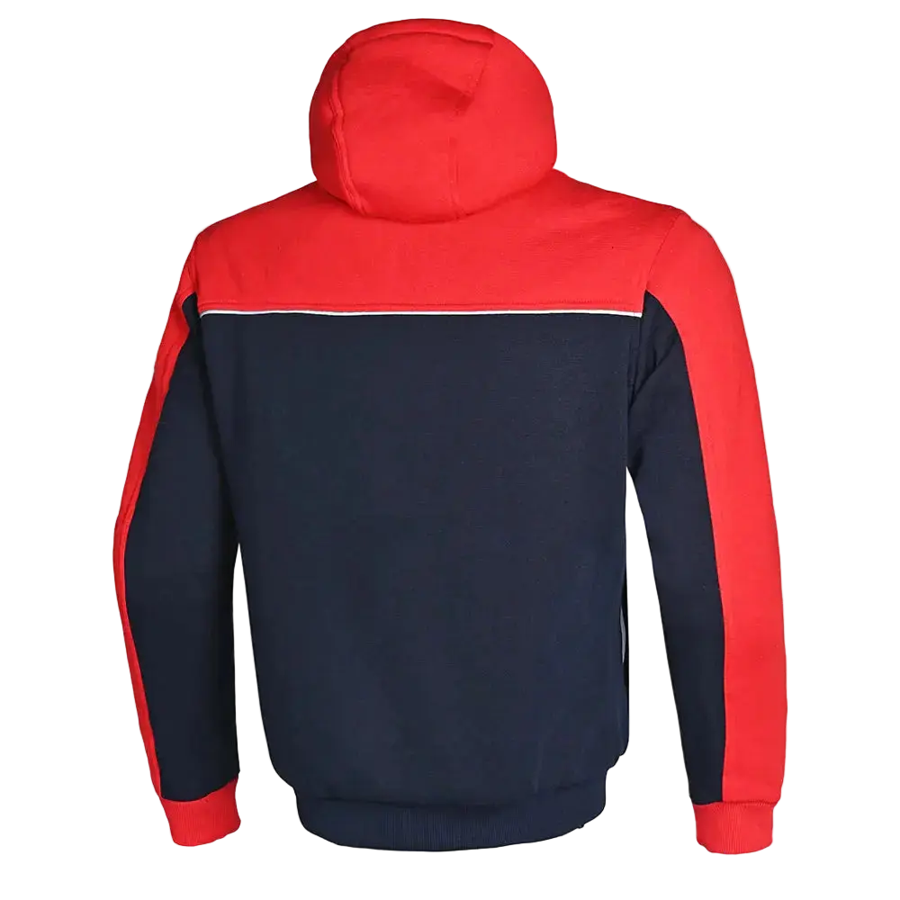 R-TECH – Suspention Felpa cappuccio protezione Blu/Rosso 