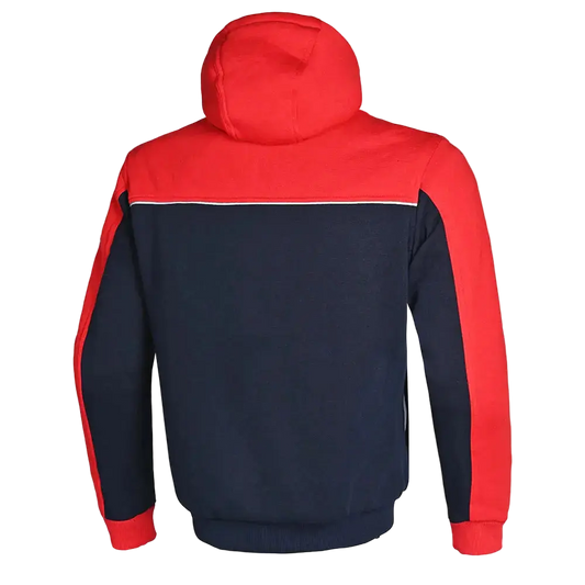 R-TECH – Suspention Felpa cappuccio protezione Blu/Rosso 