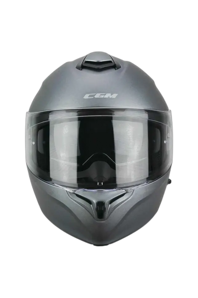 CGM 568A BER MONO Moto Modulare Caschi Antracite Satinato 