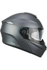 CGM 568A BER MONO Moto Modulare Caschi Antracite Satinato 