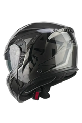 CGM 569G C-MAX CITY Graphite Caschi Modulare sportiva nera 