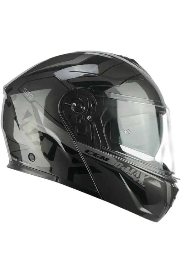 CGM 569G C-MAX CITY Graphite Caschi Modulare sportiva nera 