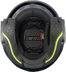 CGM 160G JAD RIDE Motociclo Jet Caschi Grafite Opaco Giallo Fluo 