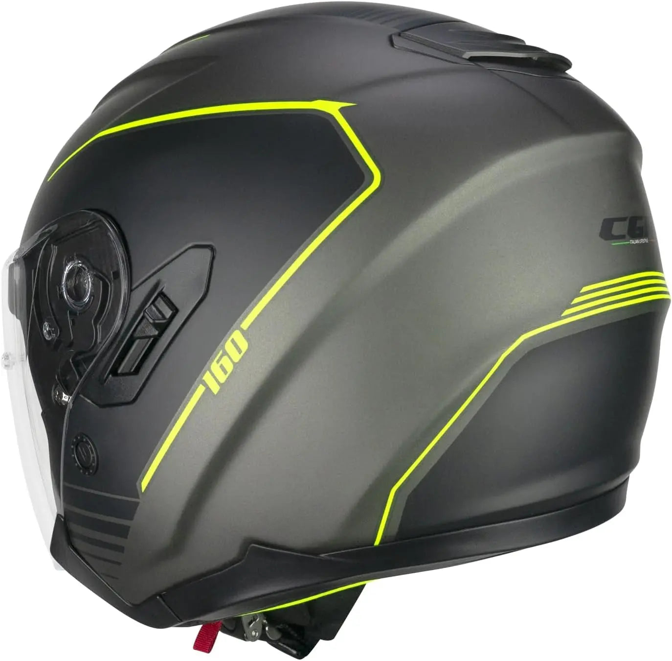 CGM - 160G JAD RIDE Grafite Giallo fluo opaco 