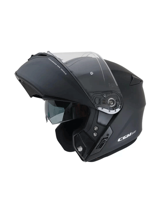 Casco Modulare CGM 508I BERLINO doppia omologazione P/J  Nero By CGM ITALIA