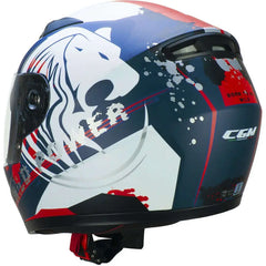 CGM - 265G LUCKY WILD Blu Bianco opaco - SECURTEX MOTOR S.L (t/a MaximoMoto)