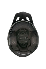 CGM 155G RUSH DUAL casco Jet Nero Rosso opaco 