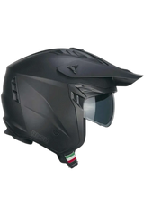 CGM 155G Rush Mono Jet Caschi Moto Nero Mate 