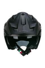 CGM 155G Rush Mono Jet Caschi Moto Nero Mate 