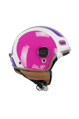 CGM 191G PIX SPRINT Jet Caschi Fucsia morado fluorescente largo 