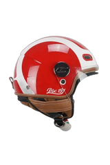 CGM 191G PIX SPRINT Jet Caschi Rosso Bianco Lungo 