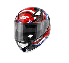 KAPPA KV41 Dallas Moto integrali Caschi Rosso Blu Bianco