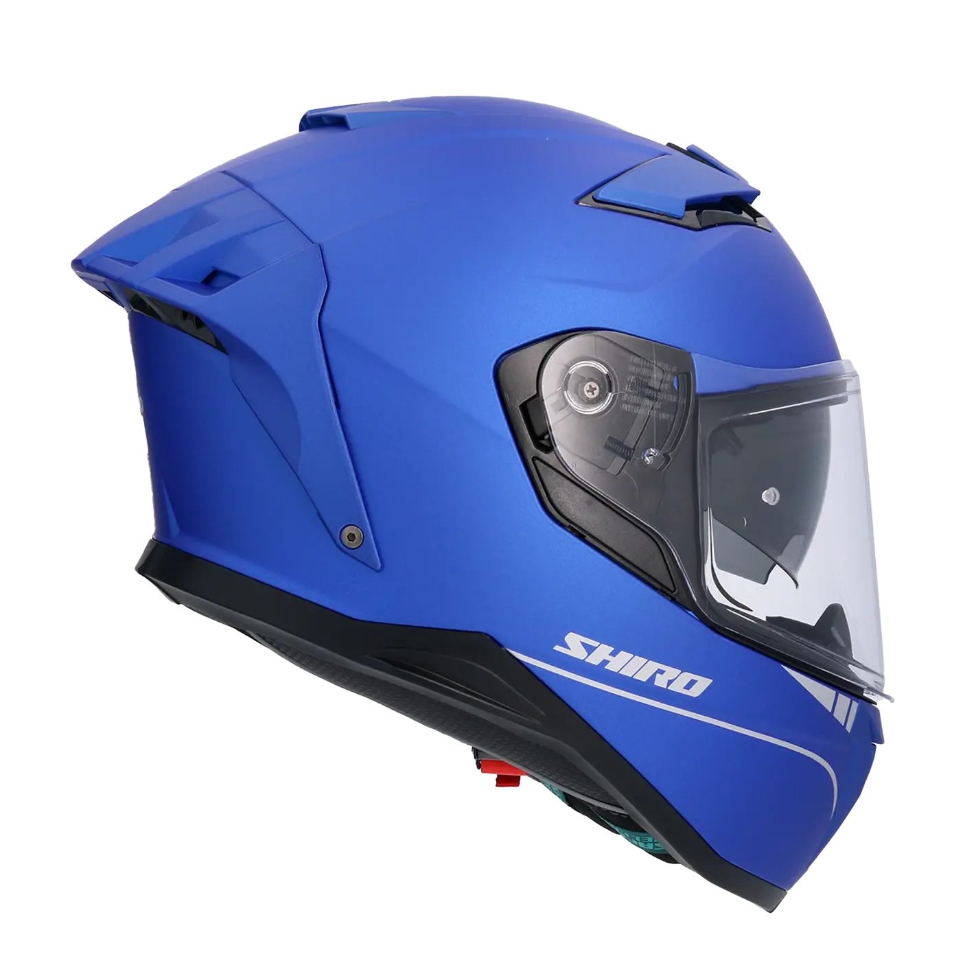 SHIRO FF939 Alpha Moto Integrali Caschi Opaco Blu 
