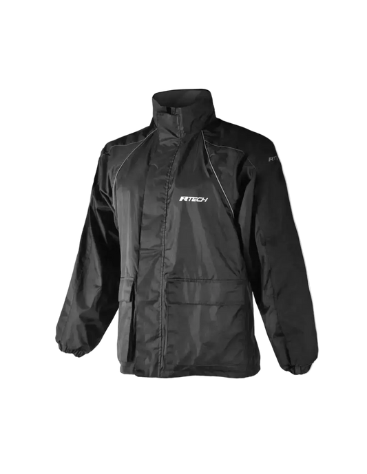 R-tech Tracker Giacca Antipioggia Impermeabile Nero 