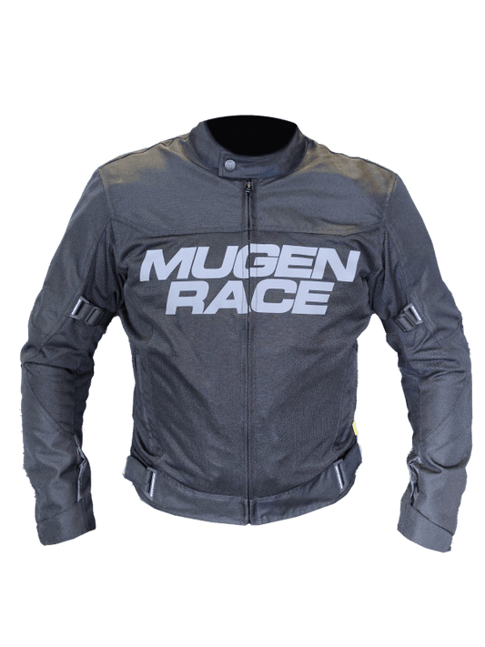 MUGENRACE NJ-MNR-2336 SUNNY Moto Tessile Giacca Nera 