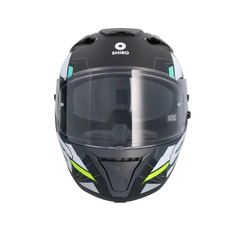 SHIRO FF939 Alpha Motociclo Integrale Caschi Opaco Nero Bianco Verde 