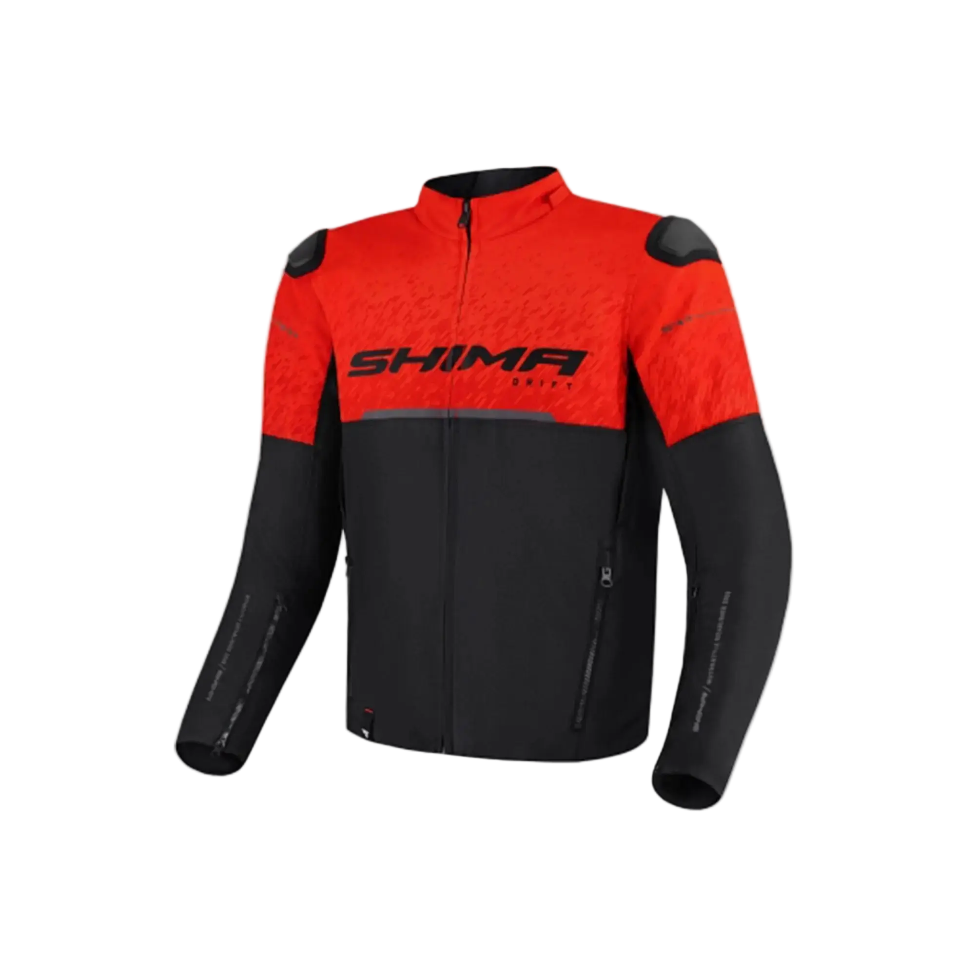 SHIMA Drift Giacca Tessuto uomo moto Rossa 