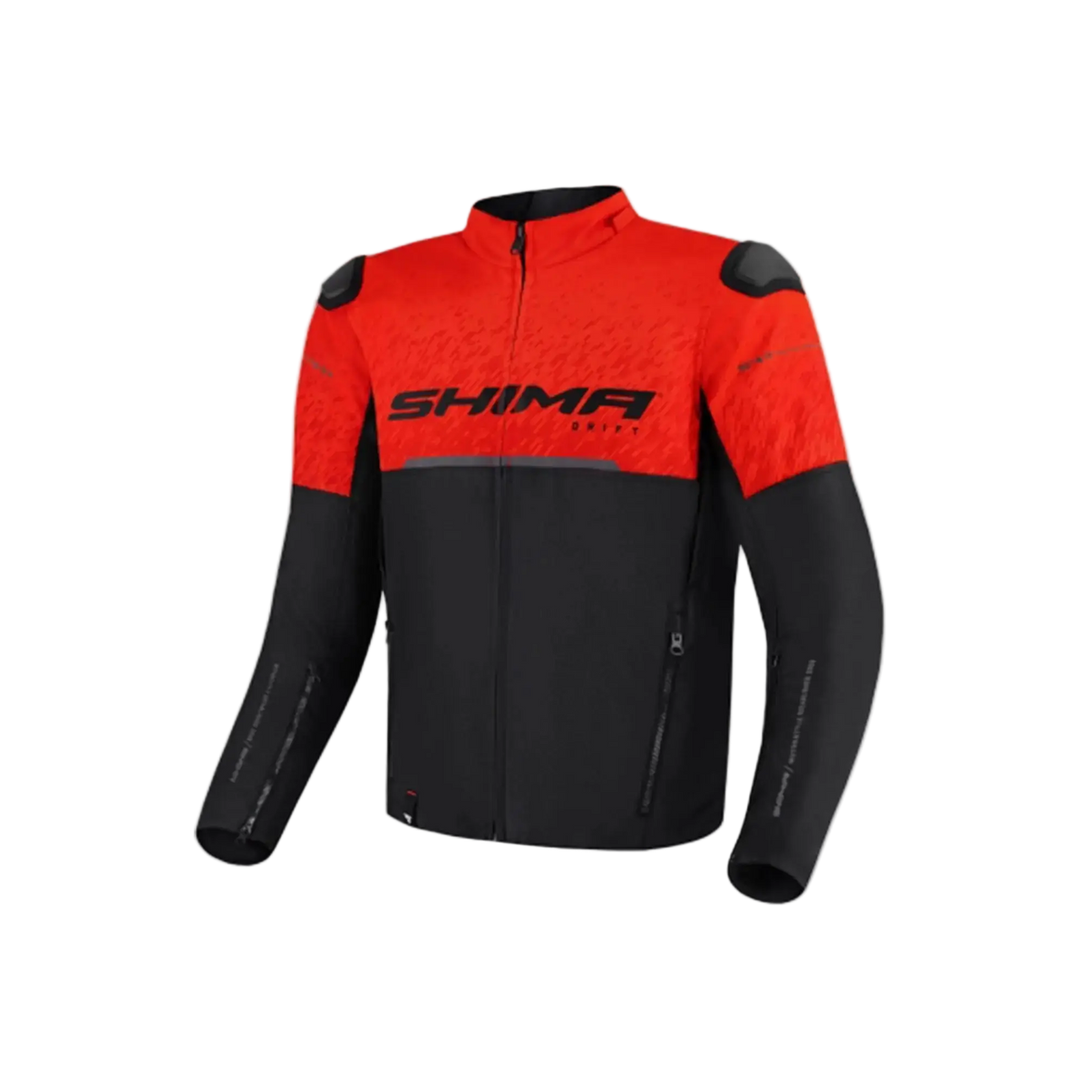 SHIMA Drift Giacca Tessuto uomo moto Rossa 
