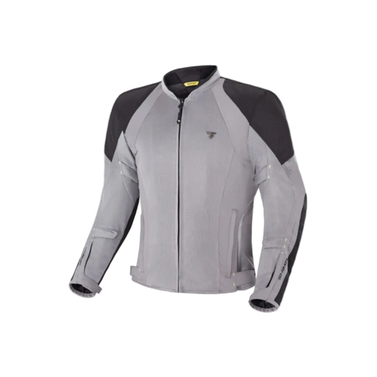 SHIMA Jet impermeabile moto tessuto Giacca Grigio 
