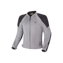 SHIMA Jet impermeabile moto tessuto Giacca Grigio 