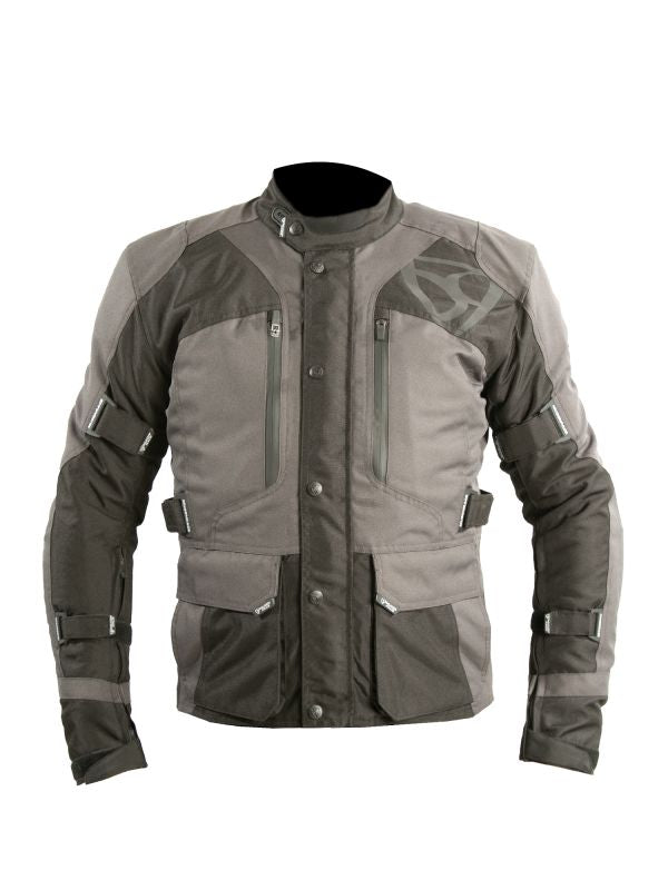 MUGENRACE NJ-MNR-2370 OTOÑO Moto Tessile Giacca Nero Grigio