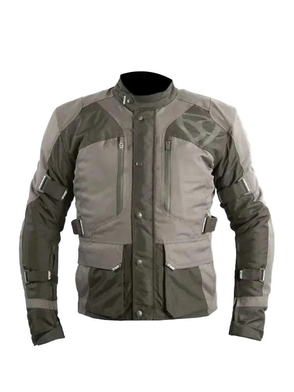 MUGENRACE NJ-MNR-2370 OTOÑO Moto Tessile Giacca Nero Grigio 