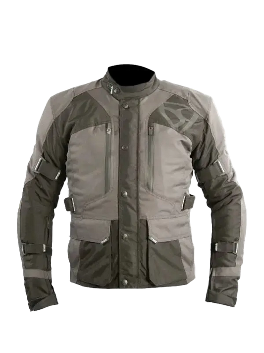 MUGENRACE NJ-MNR-2370 OTOÑO Moto Tessile Giacca Nero Grigio 