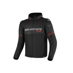 SHIMA Drift Giacca tessuto per uomo moto NERA 