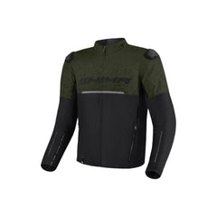 SHIMA Drift Giacca uomo motociclista corsa tessuto Nera Verde